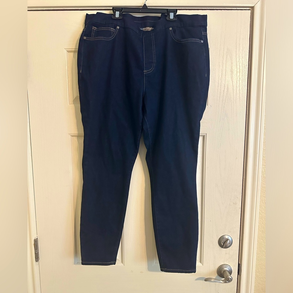 Motto skinny denim jeans with elastic waist